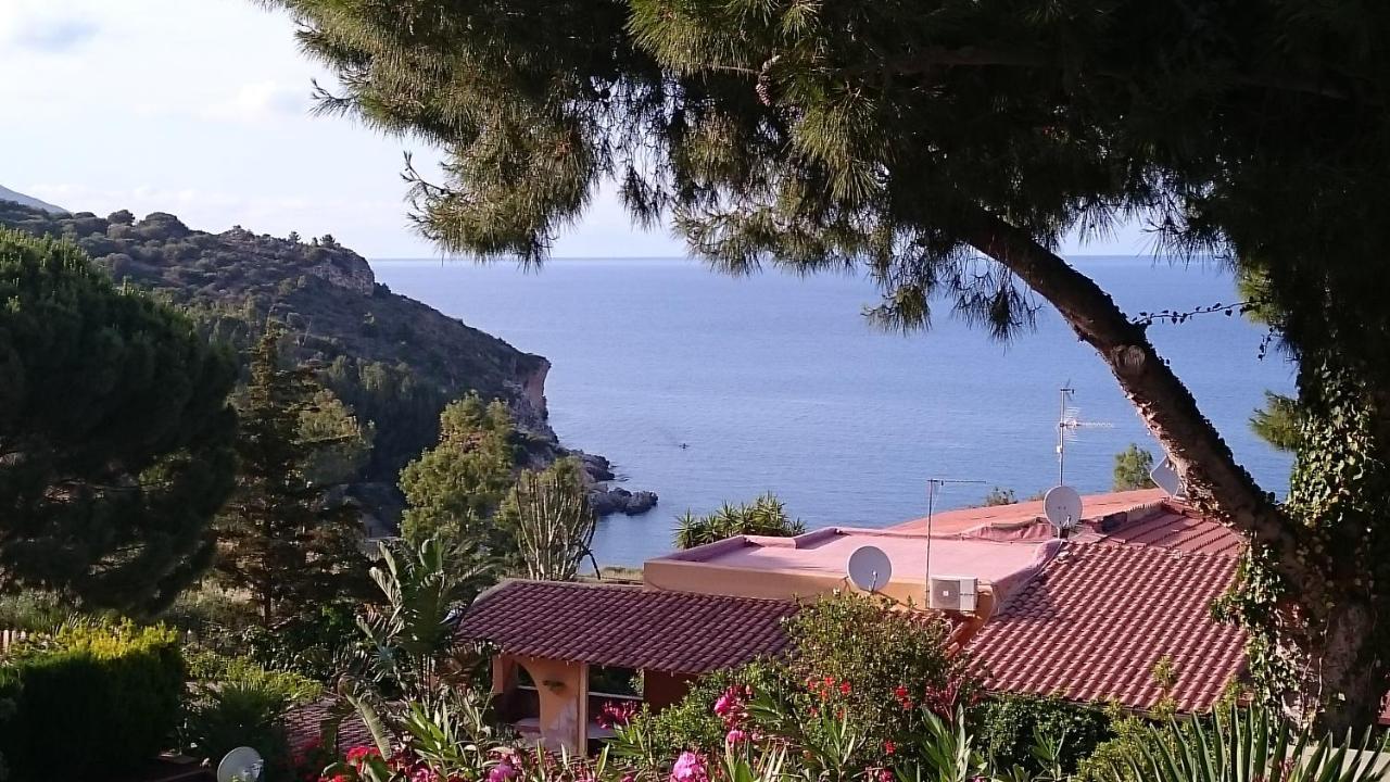 Azzurra Tresor Villa Scopello  Luaran gambar